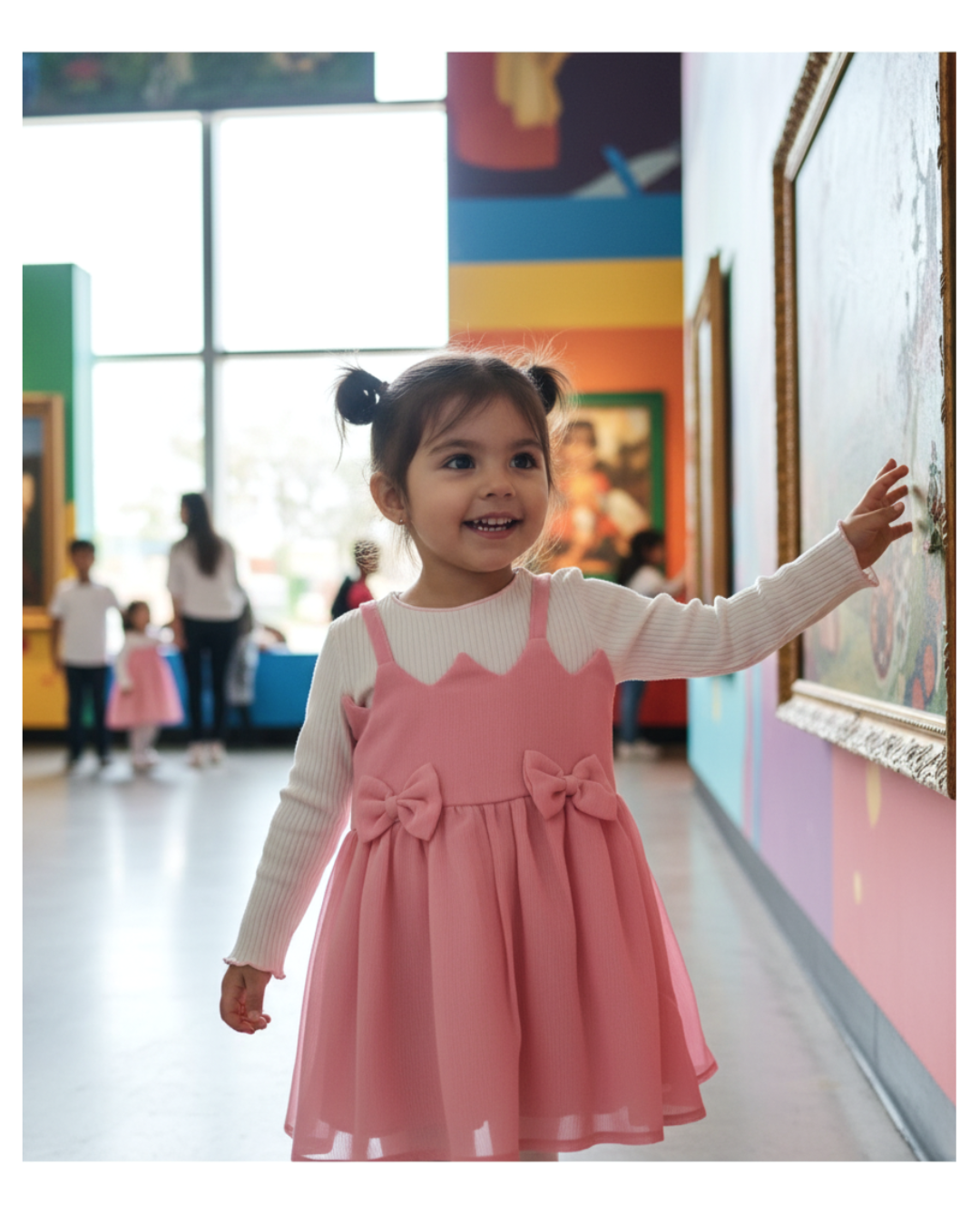 Vestido 100% algodón para niña - ¡Últimas unidades!