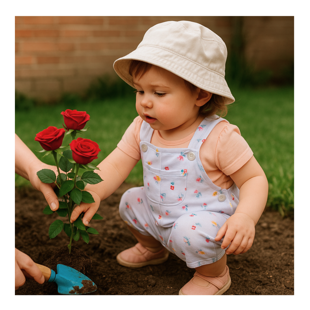 Conjunto 2 piezas 100% algodón para bebé niña - ¡Últimos en stock!