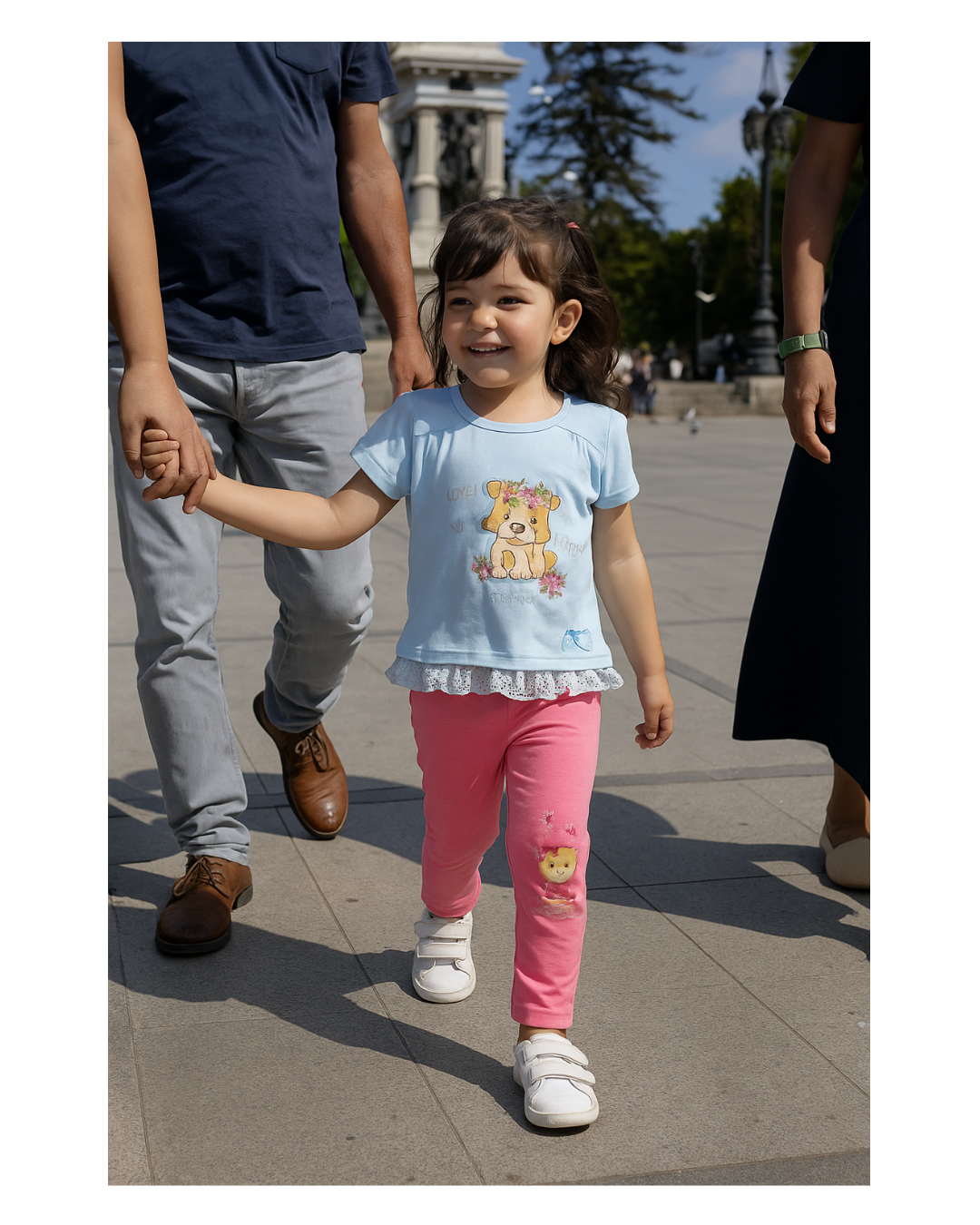 Conjunto 2 piezas 100% algodón para bebé y niñas - ¡Últimas unidades!