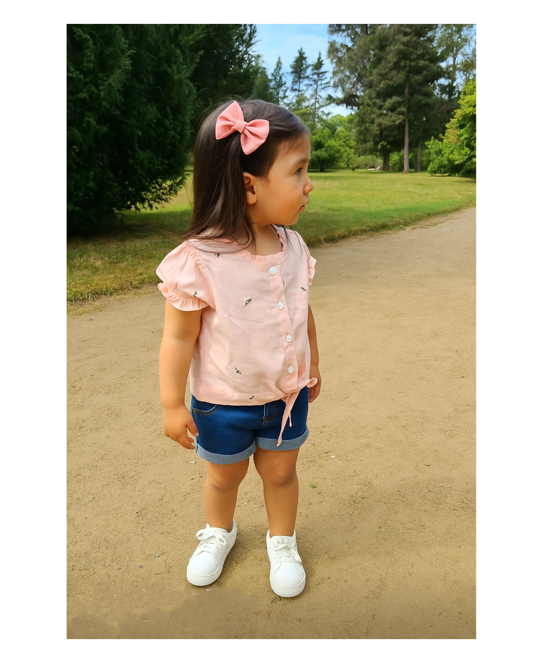 Conjunto 2 piezas algodón para niña - ¡Últimos disponibles en stock!