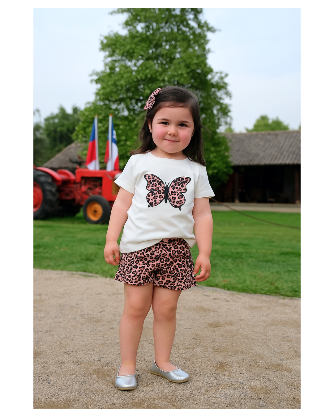 Conjunto 2 piezas algodón para niña - ¡Últimas prendas disponibles!