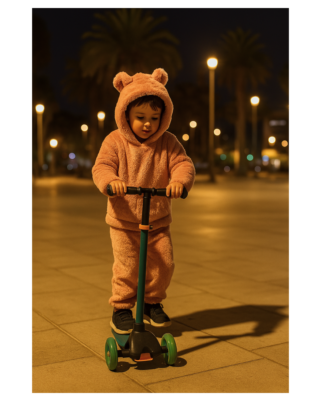 Conjunto 2 piezas plush abrigado para niña -  ¡Último en stock!