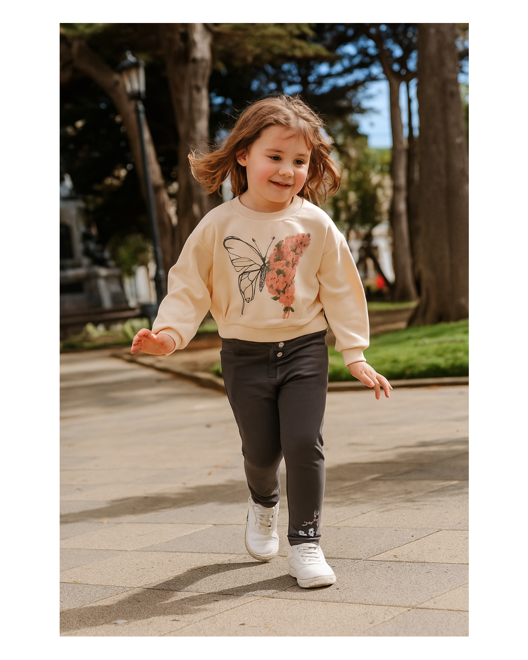 Conjunto 2 piezas 100% algodón fresco para niña - ¡Últimos disponibles!