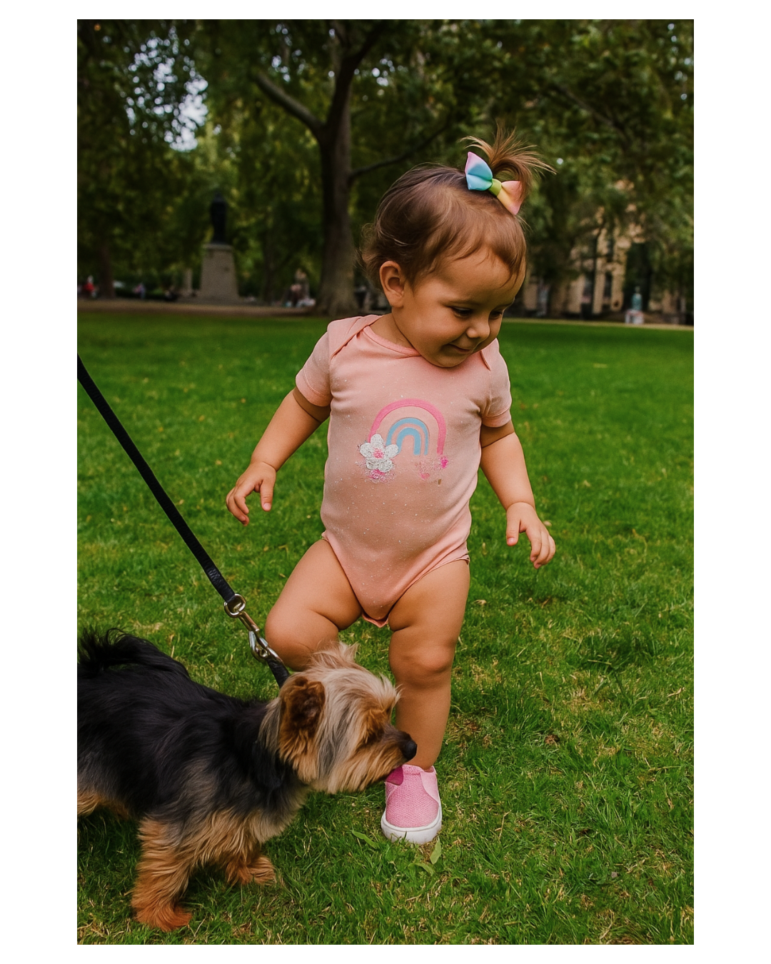 Set de 5 bodies manga corta 100% algodón para bebé - ¡Últimos en stock!