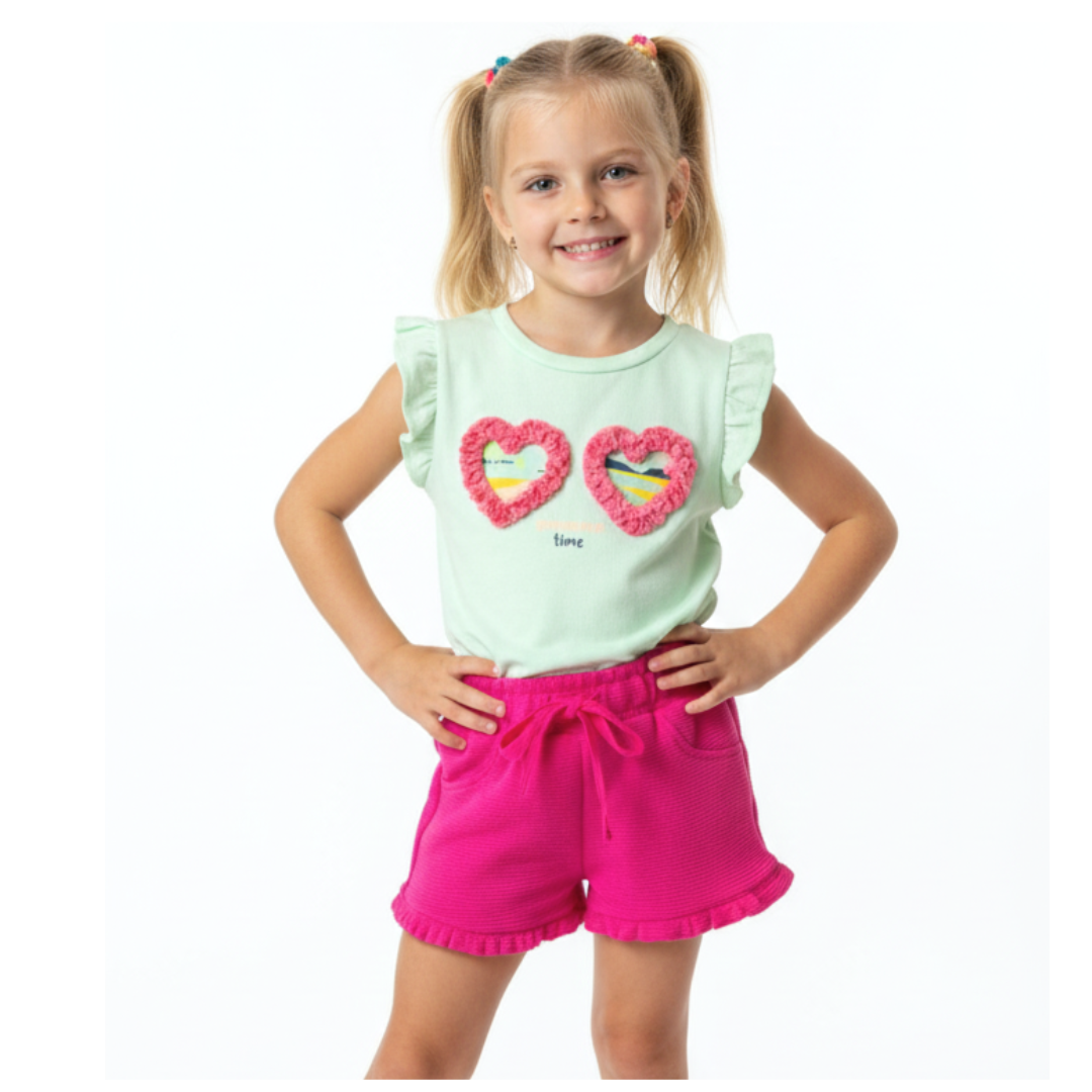 Conjunto 2 piezas 100% algodón para bebé y niñas - ¡Oportunidad única!