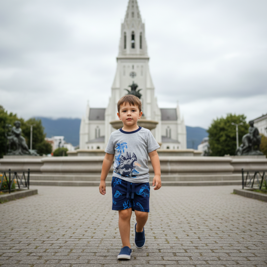 Conjunto 2 piezas 100% algodón para bebé y niños - ¡Últimos disponibles!