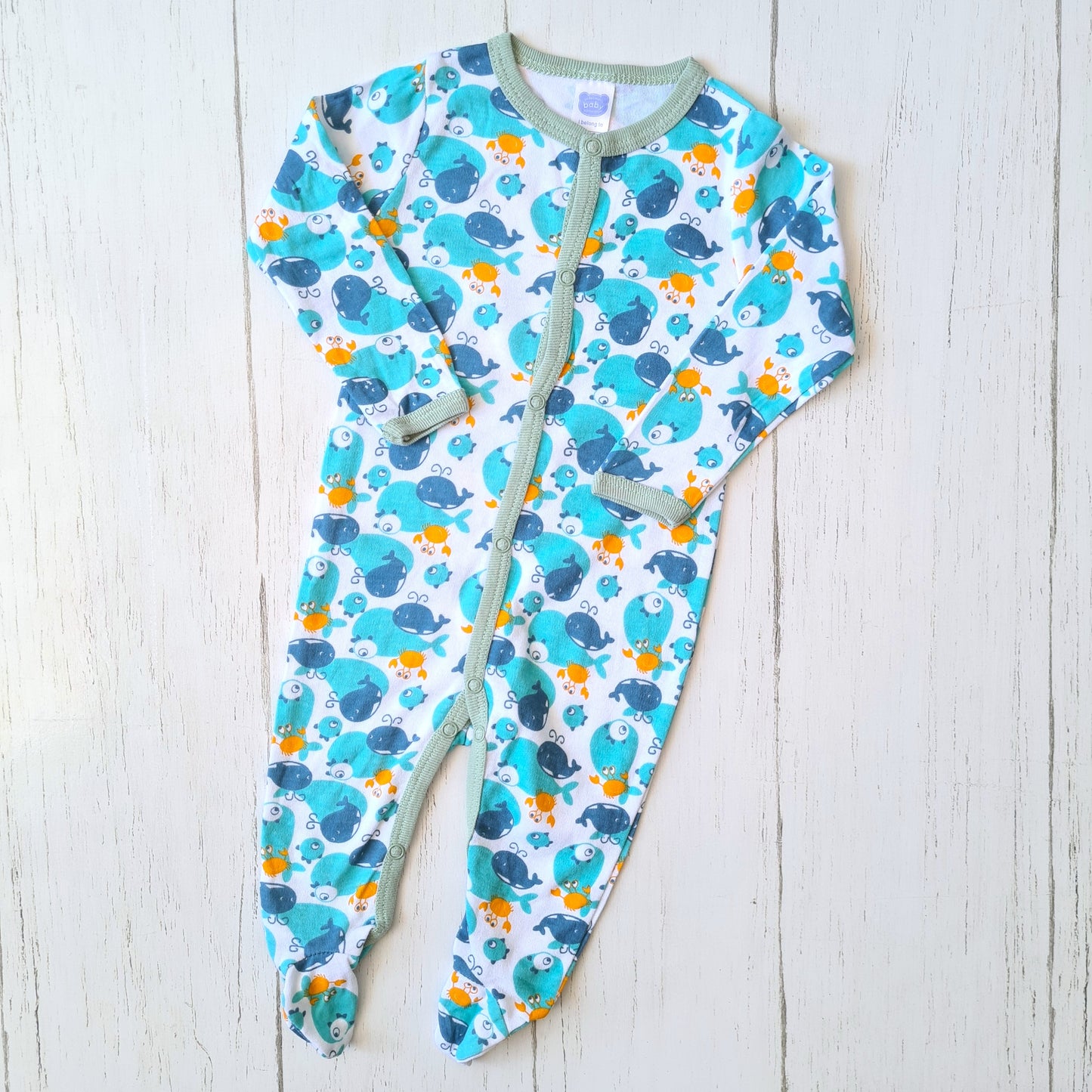 Enterito 100% algodón para bebé - ¡Últimos disponibles!