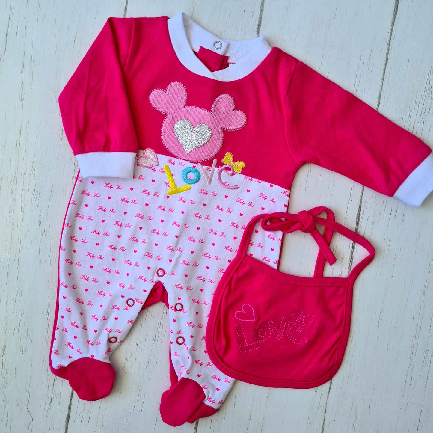 Enterito 100% algodón para bebé - ¡Últimos disponibles!