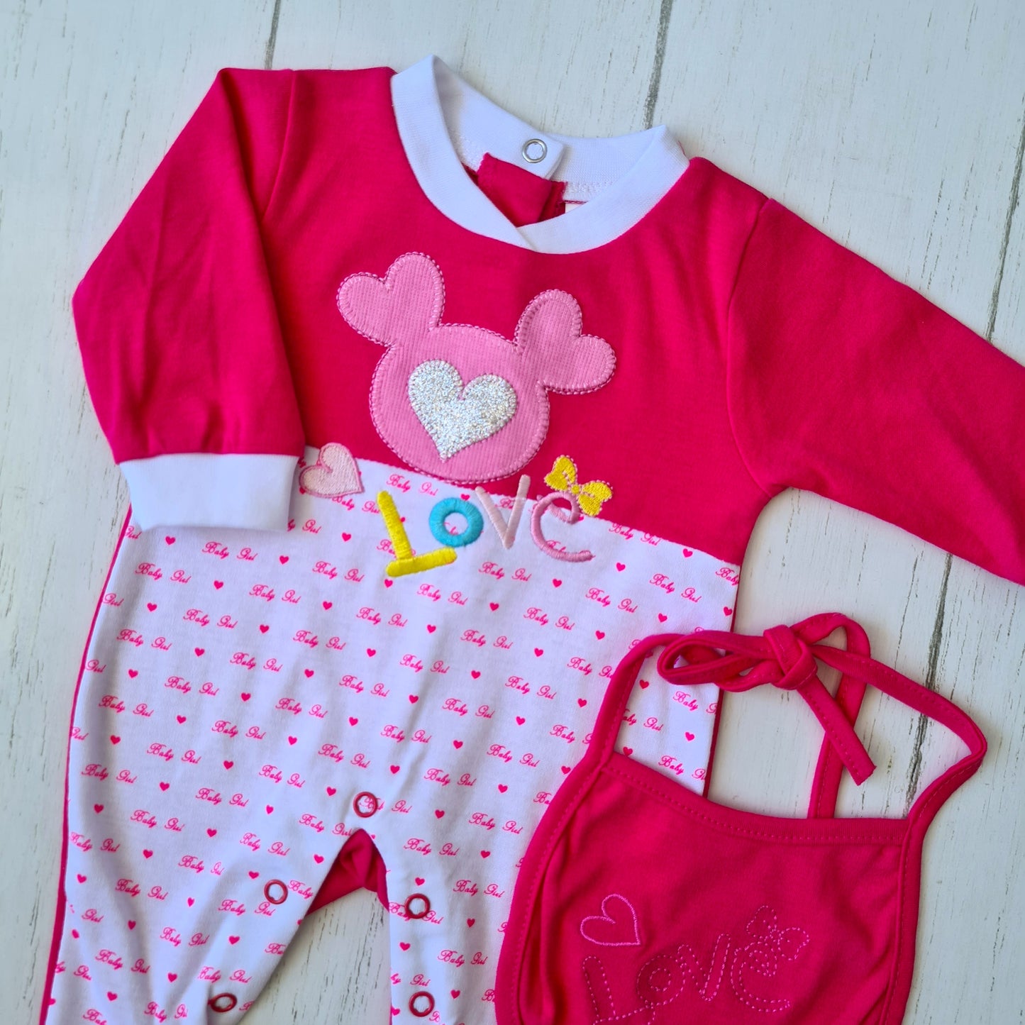 Enterito 100% algodón para bebé - ¡Últimos disponibles!