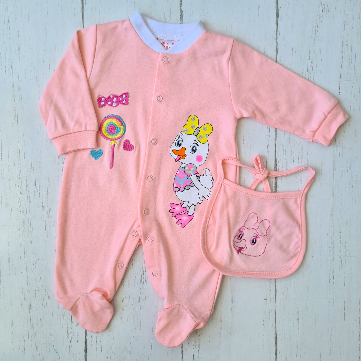 Enterito 100% algodón para bebé - ¡Últimos disponibles!