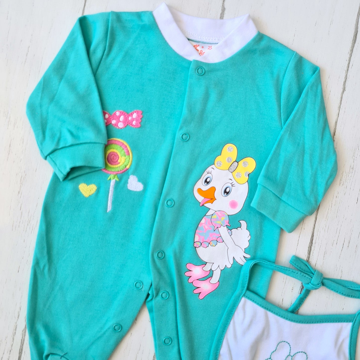 Enterito 100% algodón para bebé - ¡Últimos disponibles!