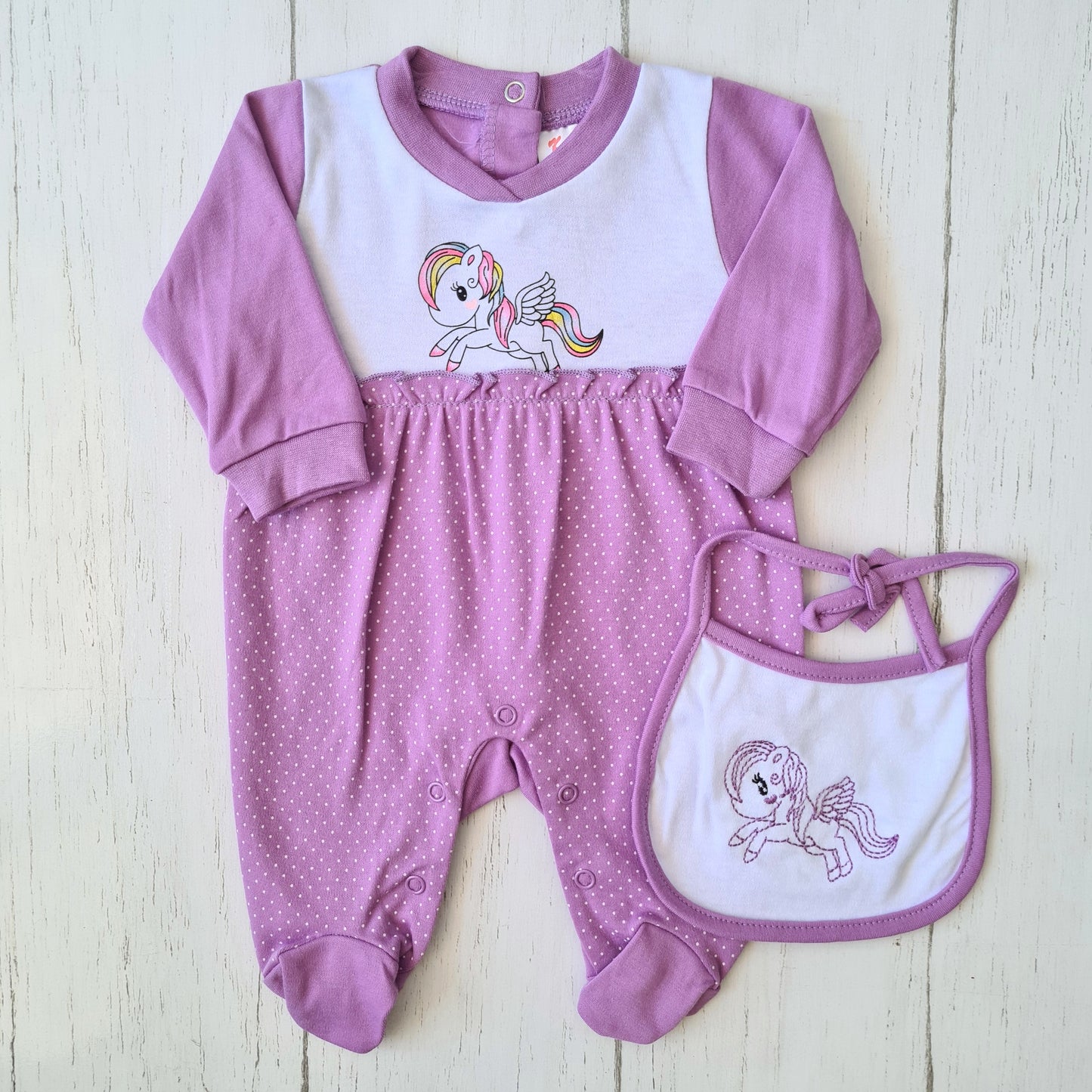 Enterito 100% algodón para bebé - ¡Últimos disponibles!