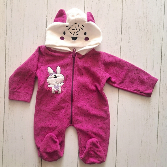 Enterito polar abrigado para bebé hembra - ¡Último en stock!