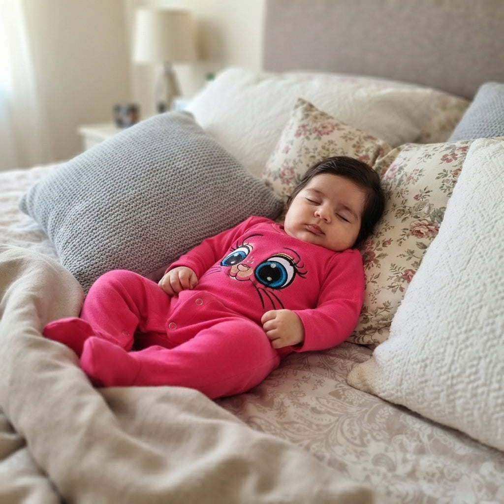 🐼 Enterito algodón bebé niña