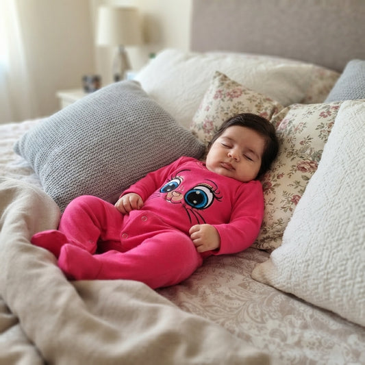 🐼 Enterito algodón bebé niña