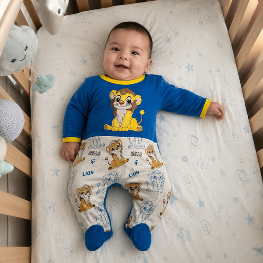 🐼 Enterito algodón bebé niño