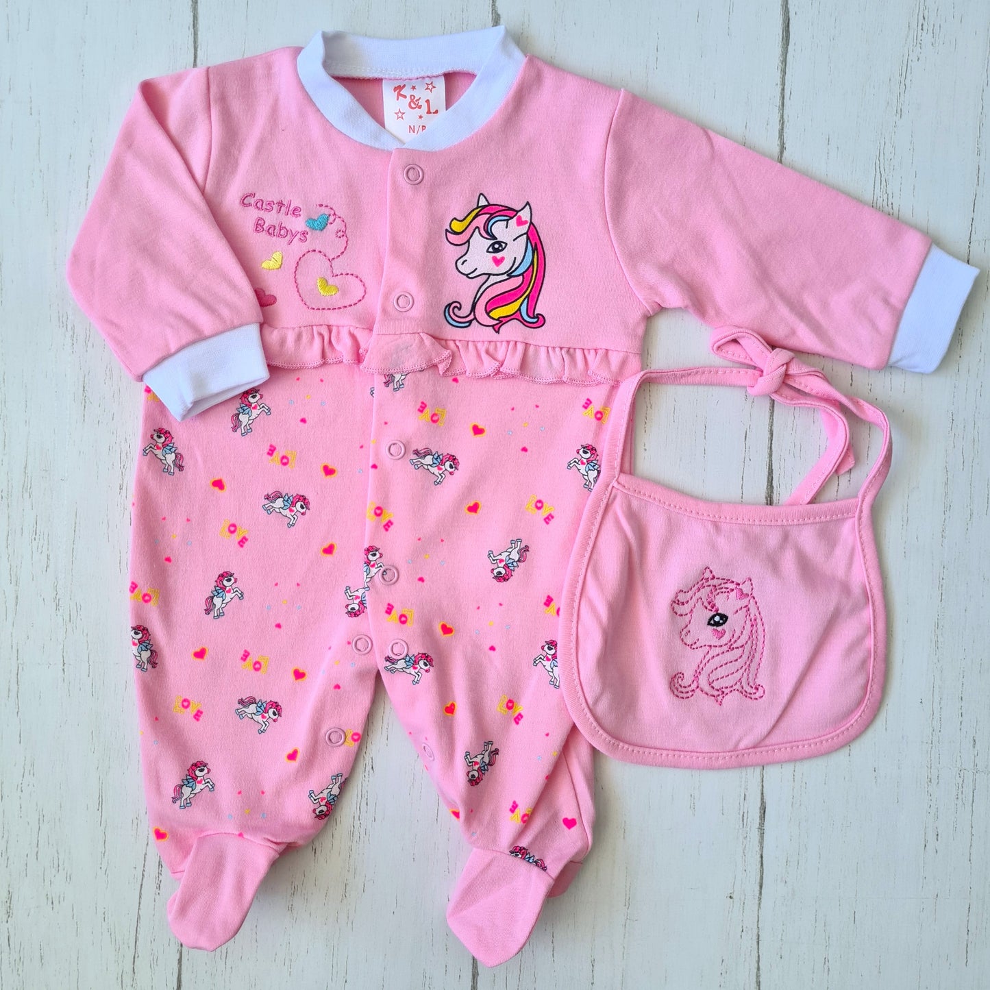 Enterito 100% algodón para bebé - ¡Últimos disponibles!