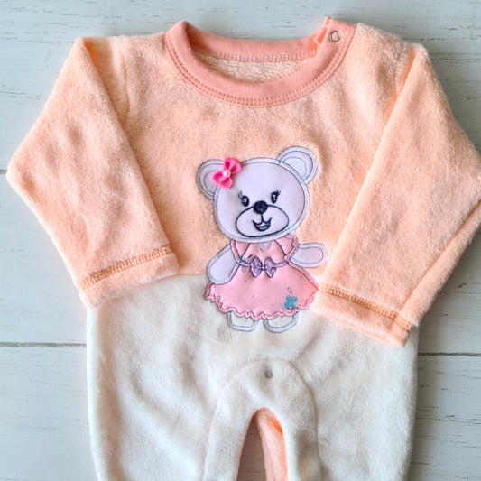 🐼 Enterito abrigado bebé niña