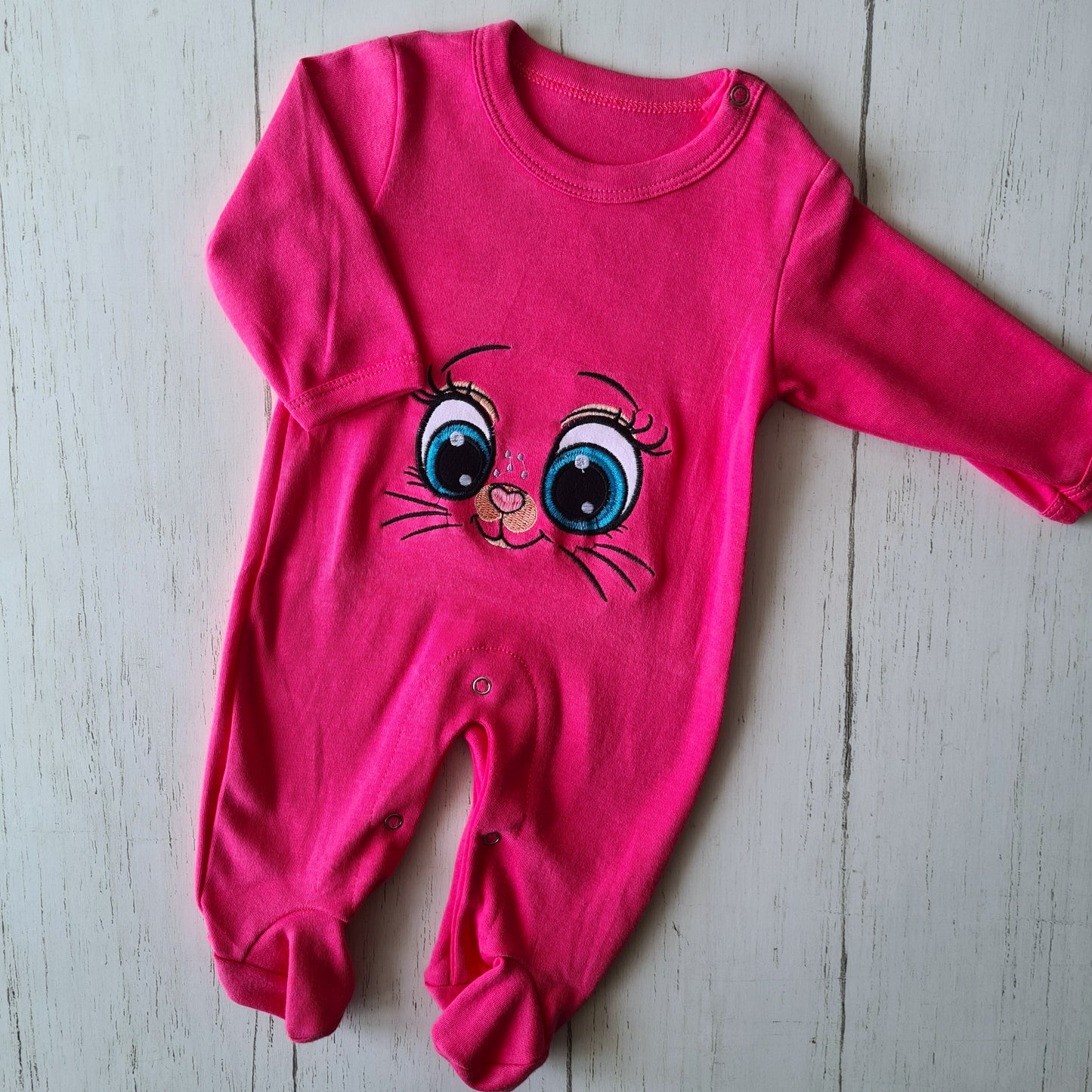 🐼 Enterito algodón bebé niña