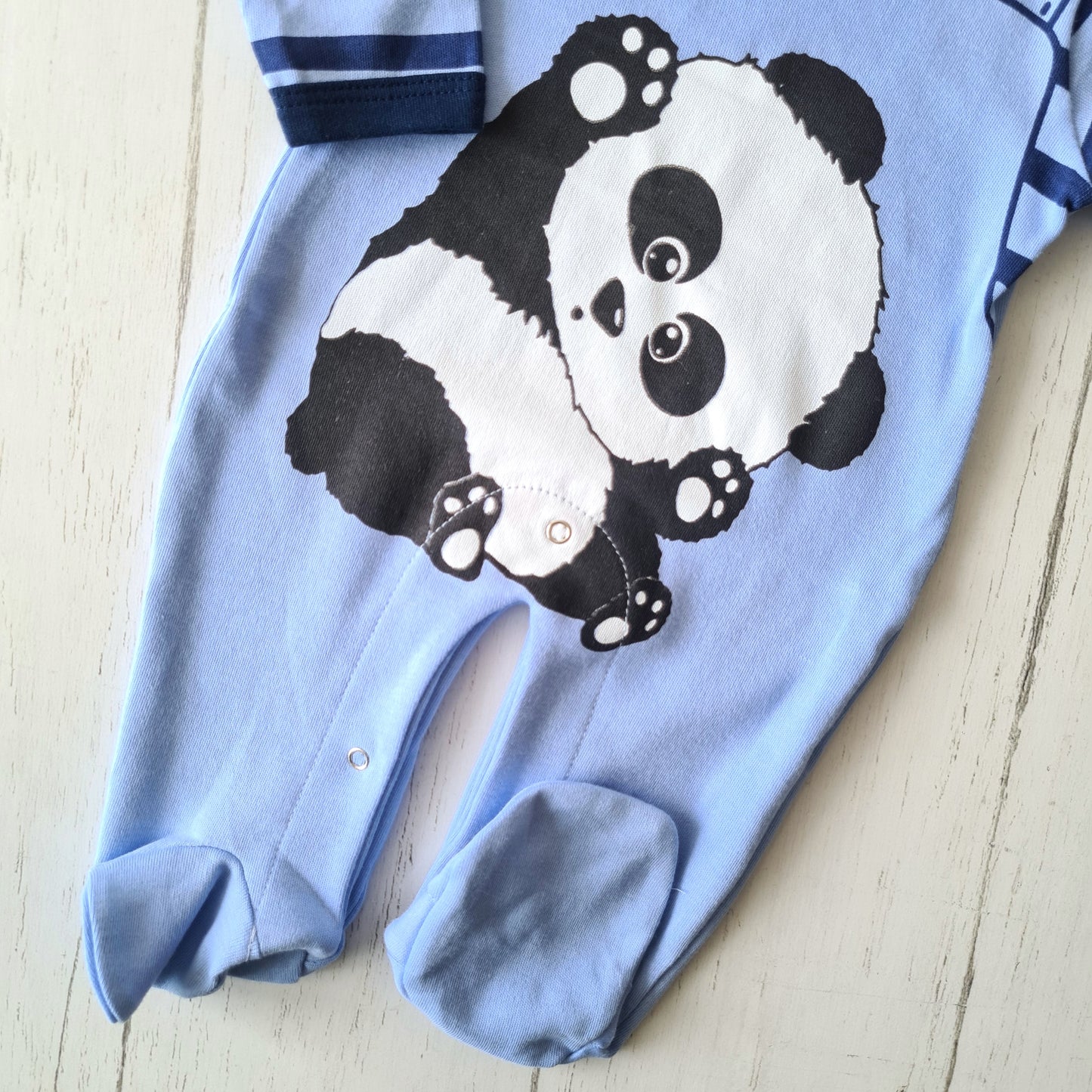 🐼 Enterito algodón bebé niño