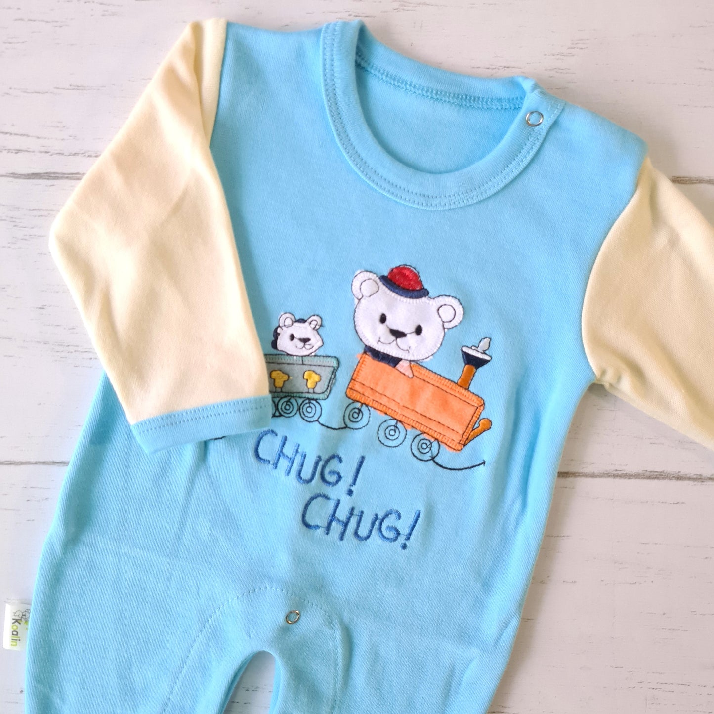 🐼 Enterito algodón bebé niño