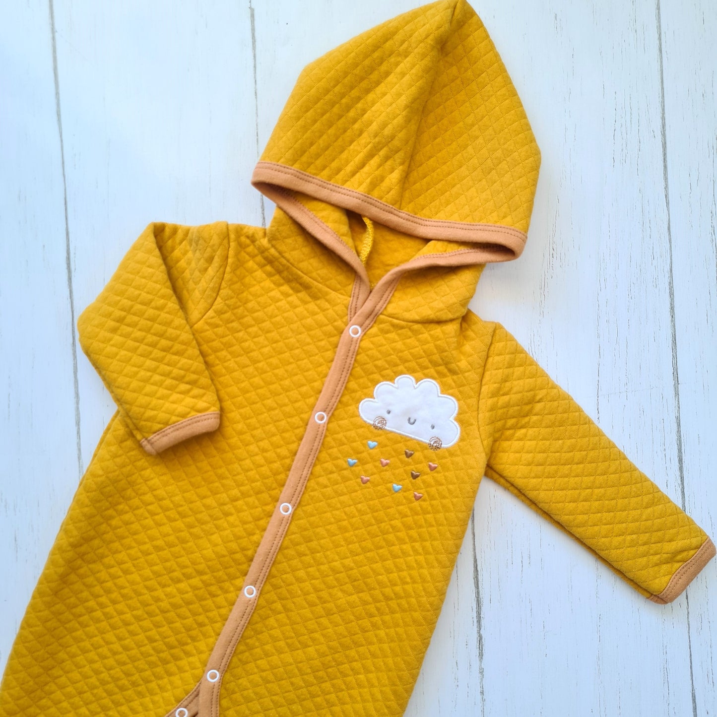 Enterito abrigado 100% algodón para bebe - ¡Último en stock!