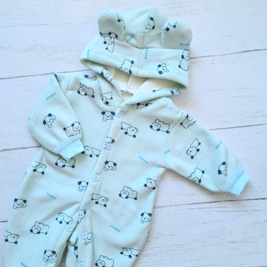 Enterito plush abrigado perrito