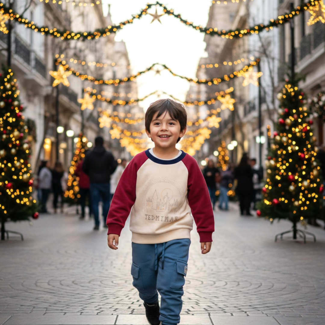 Conjunto buzo fresco 2 piezas 100% algodón para bebé y niños - ¡Últimos en stock!