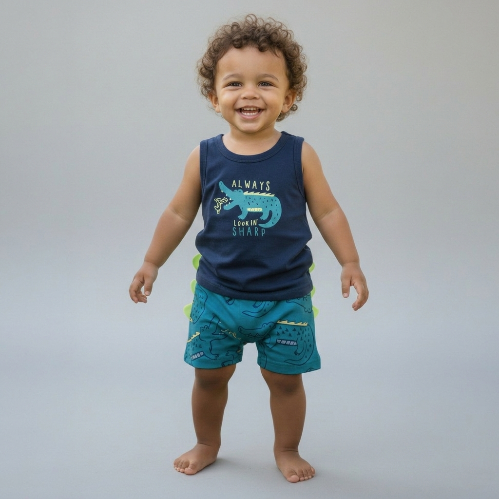 Conjunto 3 piezas 100% algodón para bebés - ¡Últimos en stock!
