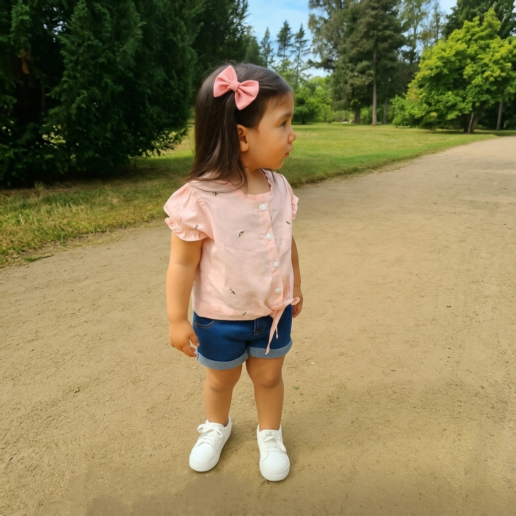 Conjunto 2 piezas algodón para niña