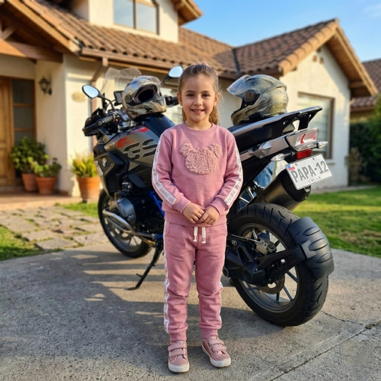 🐼 Conjunto abrigado niña