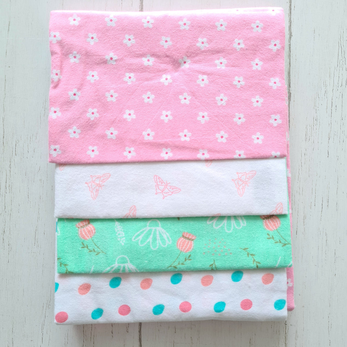 🧺 Pack 4 tutos 100% algodón para bebé