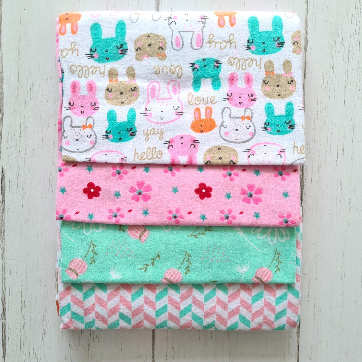 🧺 Pack 4 tutos 100% algodón para bebé