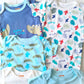 🐼 Pack 5 bodies algodón niño