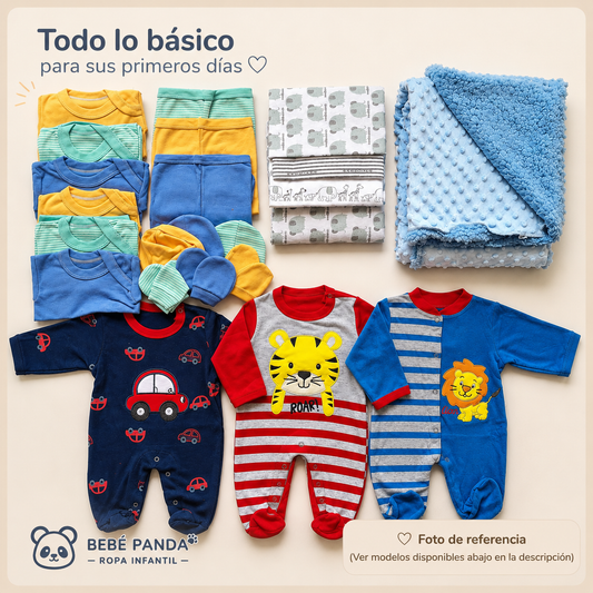 ✨ Pack Bienvenida Recién Nacido – Todo lo Esencial para sus Primeros Días
