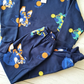 🐼 Pijama algodón azul con estampados