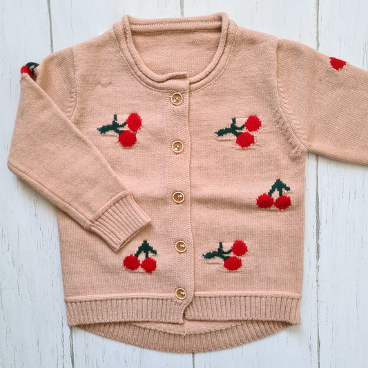 Sweater de algodón guindas