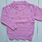 Sweater de algodón lila