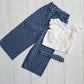 Conjunto 2 piezas algodón para niña - Modelito Fabi