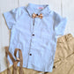 Conjunto 3 piezas para niño - Modelito con tirantes