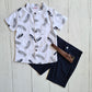 Conjunto 3 piezas para niño - Modelito con cinturón