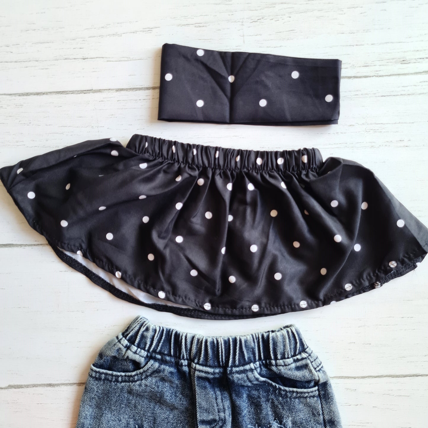 Conjunto 2 piezas para niña - Modelito de puntitos