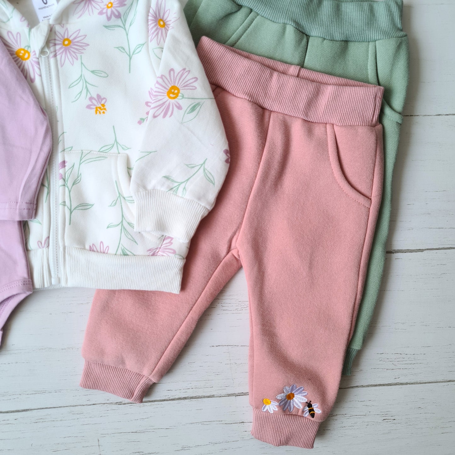 🐼 Conjunto abrigado bebé niña