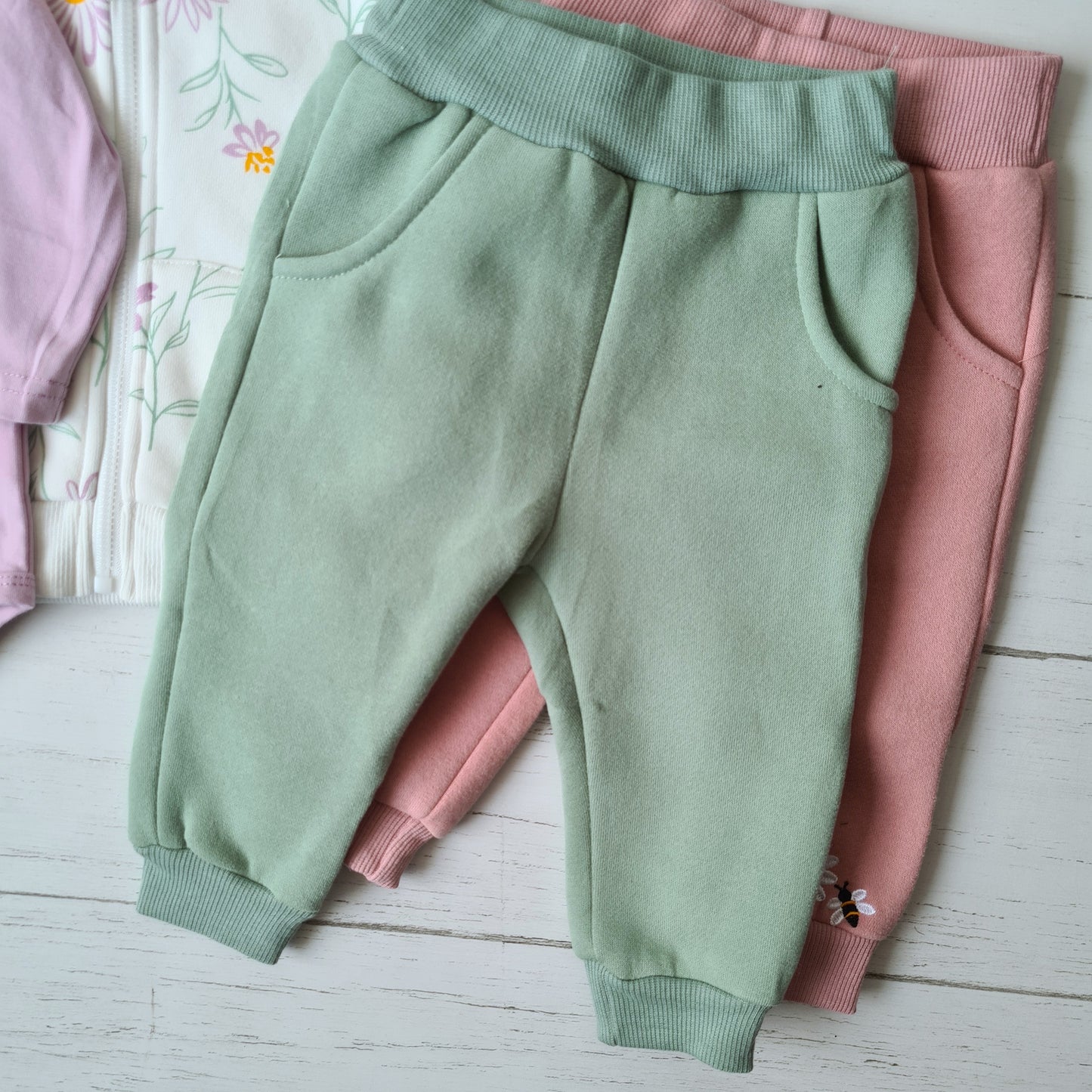 🐼 Conjunto abrigado bebé niña