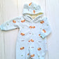 Enterito plush abrigado para bebe - ¡Últimas prendas!