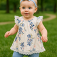 Conjunto 2 piezas 100% algodón para bebé y niñas - ¡Nueva Colección!