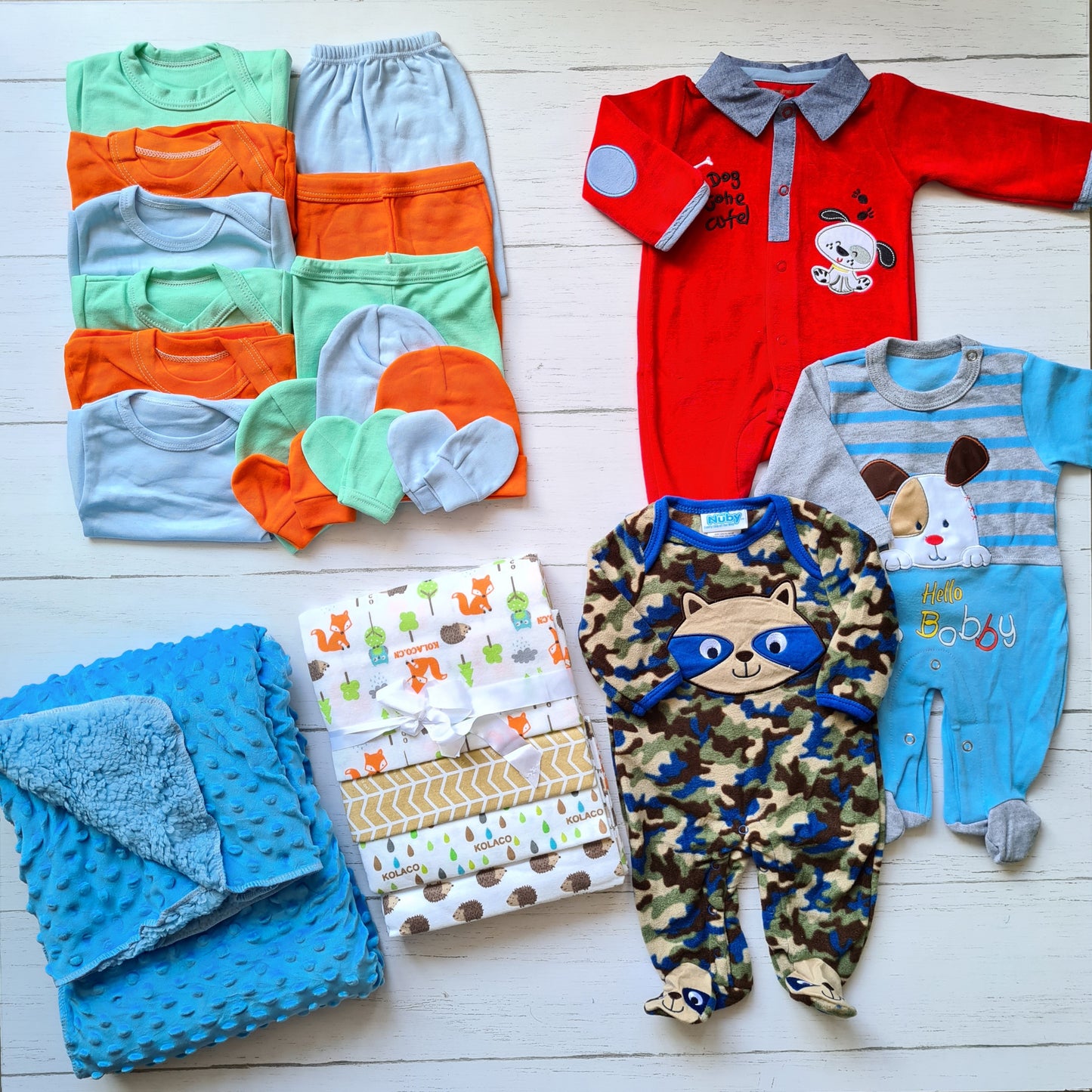 Pack bienvenida feliz para niñas y niños