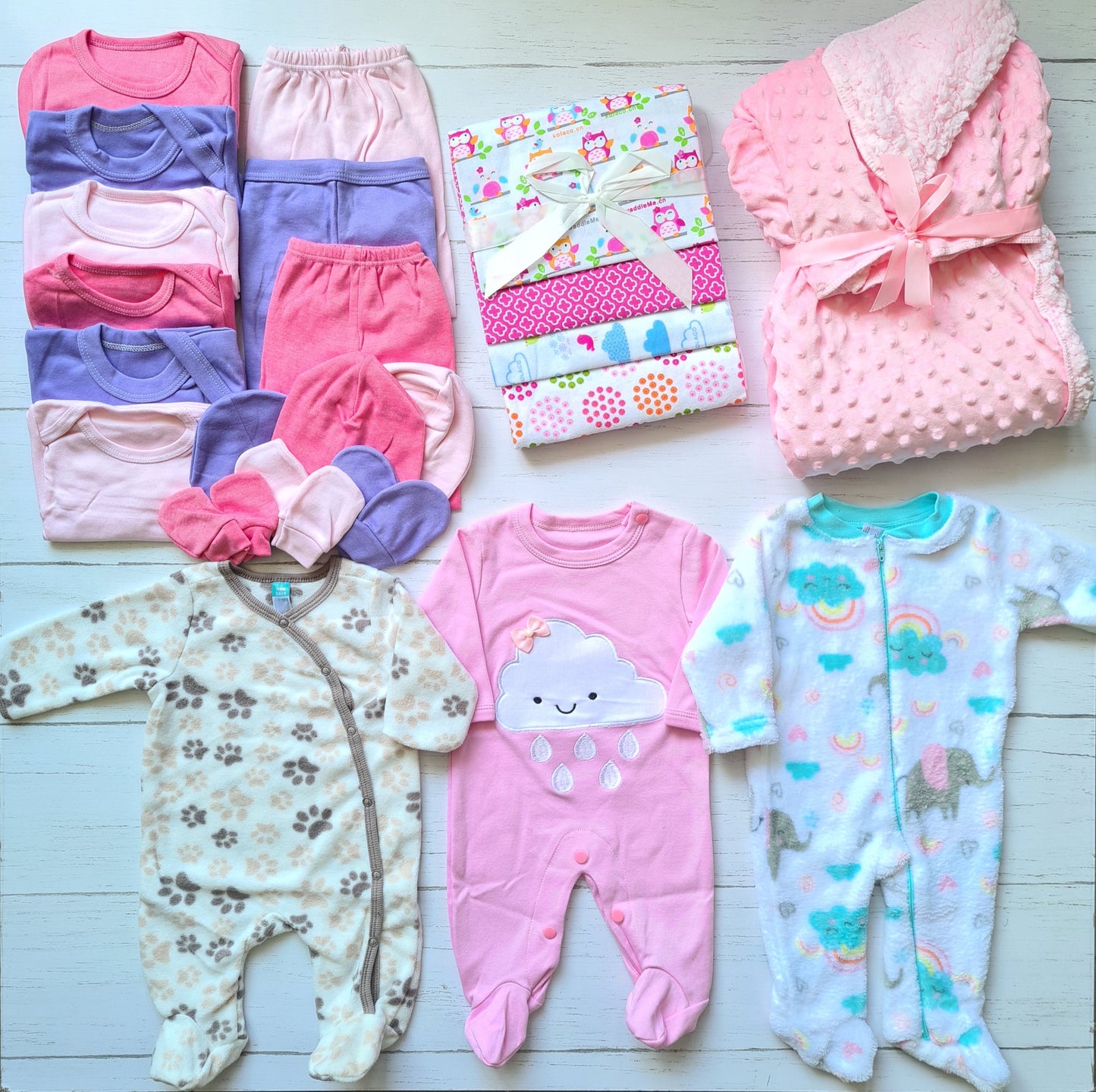 Pack bienvenida feliz para niñas y niños