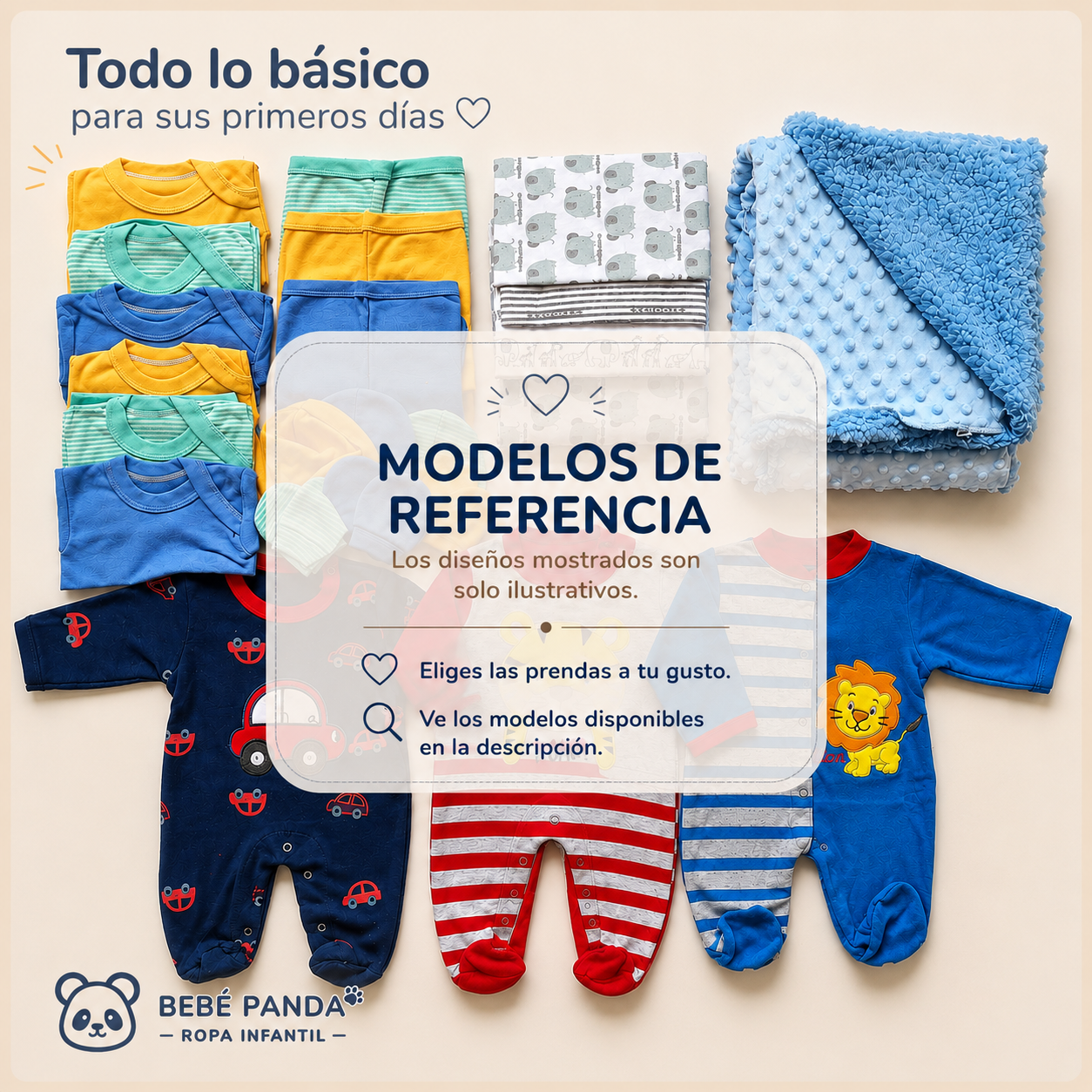 ✨ Pack Bienvenida Recién Nacido – Todo lo Esencial para sus Primeros Días