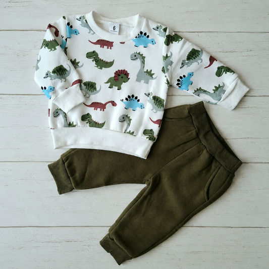 🐼 Conjunto abrigado bebé niño